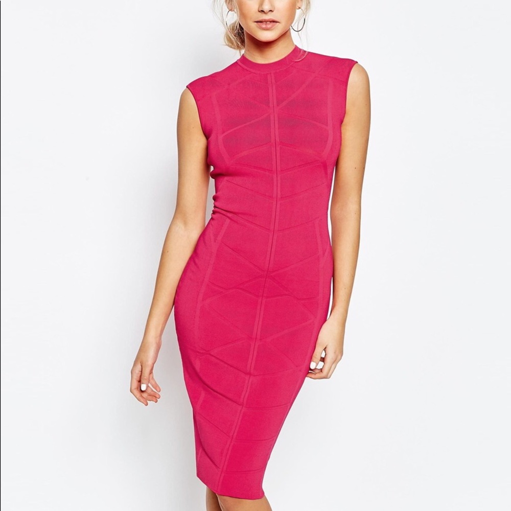 Ted Baker Sahskia bodycon jacquard knitted dress